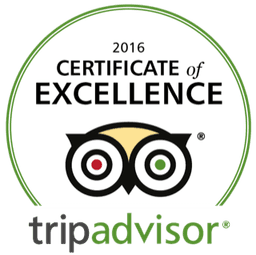 TripAdvisor Certificate of Excellence 2016